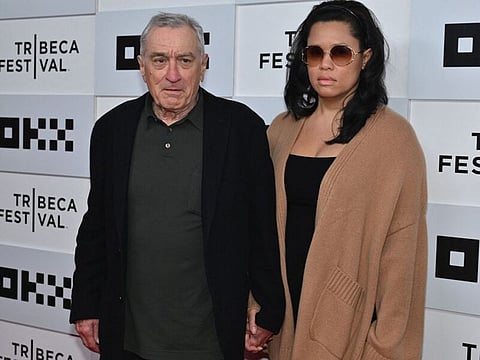 Robert De Niro and his girlfriend Tiffany Chen