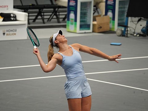 Former world No 2 Paula Bedosa is happy to be back on court after being sidelined for several months due to injury.