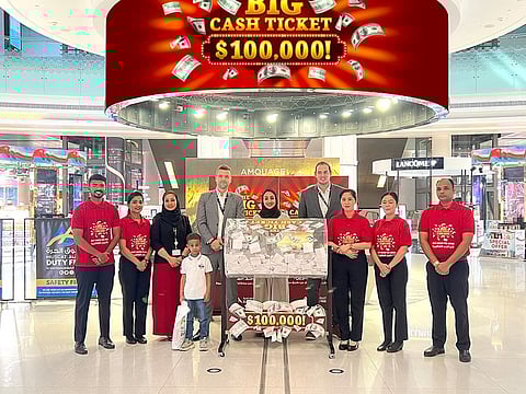 Muscat Duty Free raffle gives people win amazing prizes