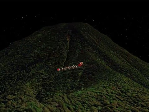 NORAD's director of operations at the time, Colonel Harry Shoup, ordered his staff to check the radar to see where Santa might be and update the children on his location.