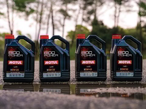 Motul’s 8100 Power, a fully synthetic Ester lubricant