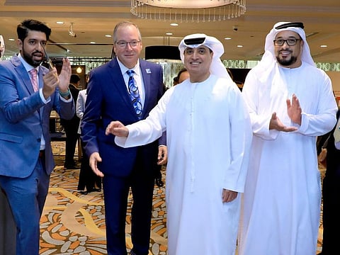 From left: Jatin Deepchandani, Founder & CEO, Plan3Media, Tom Skiba, CAI, Community Associations Institute, Mohammed Khalifa Bin Hammad, Senior Director, RERA, Ahmed K Al Hamdani, Senior Specialist, RERA