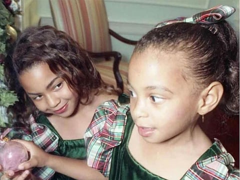 Beyonce and her sister, Solange.