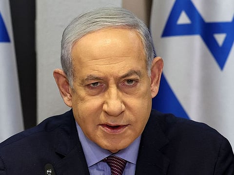 Israel's Prime Minister Benjamin Netanyahu
