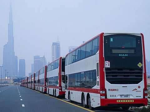 Public buses lifted 401,510 riders in Dubai as part of stepped up measures to provide transport for revellers heading to venues of New Year celebrations