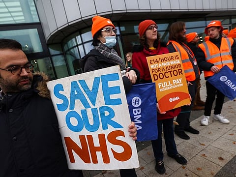 The industrial action by junior doctors comes at one of the busiest times of the year for the state-funded NHS, when it faces increased pressure from winter respiratory illnesses.