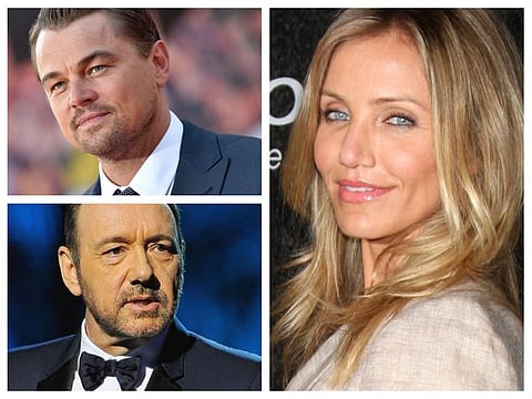 Leonardo DiCaprio, Cameron Diaz and Kevin Spacey are among those named.