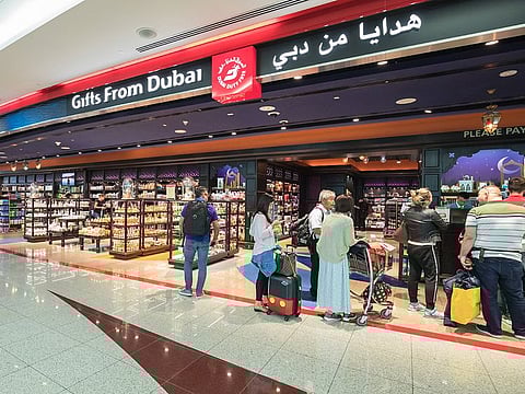 The peak passenger traffic through Dubai obviously showed up in Dubai Duty Free sales. To record levels...