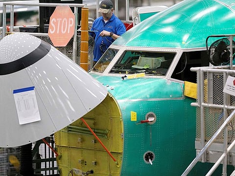 Boeing has curbed its production following a harrowing near-catastrophe involving a 737 Max jetliner in January.