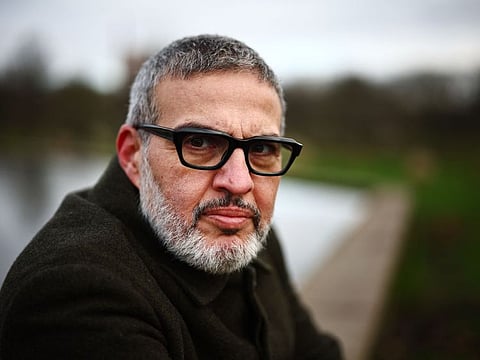 British-Palestinian plastic surgeon specialising in conflict injuries Ghassan Abu Sitta, poses for pictures in Victoria Park, east London, on January 7, 2024.