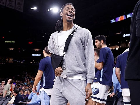 Morant suffered a shoulder subluxation at practice Saturday.