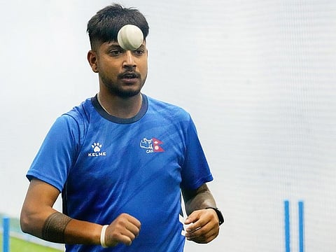 Nepal's Sandeep Lamichhane