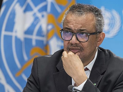 WHO chief Tedros Adhanom Ghebreyesus