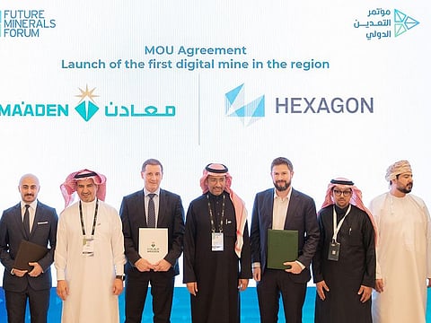 The Ma'aden and Hexagon partnership enhance efficiency, productivity, quality and safety across mine operations.