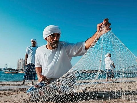 The heritage and history of the people of the UAE’s coastal areas is on display at the Sheikh Zayed Festival in Al Wathba area of Abu Dhabi