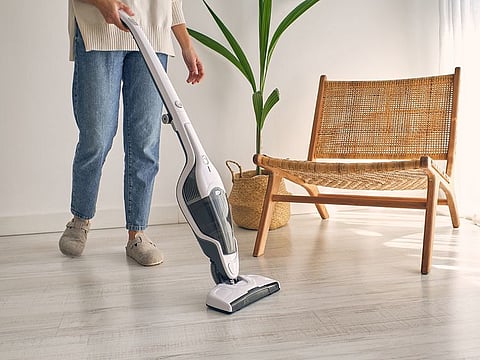 Wet and dry vacuum cleaners come equipped with multi-surface brush rolls so they can suck up both wet and dry messes in a single movement.