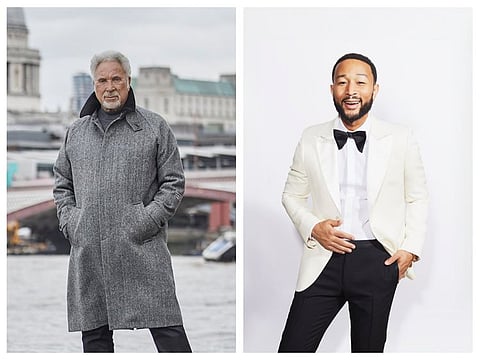 Tom Jones and John Legend