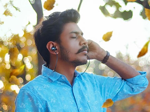 Since the earbuds on a neckband pair are tethered to each other, they're always within reach while still offering wireless convenience.