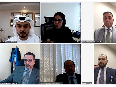 PIONEERING SYSTEM: The Abu Dhabi Judicial Department (ADJD) revealed during an online meeting that 1,537 transactions have been successfully processed through a pioneering smart payments system related to judicial rulings in the emirate the last two months.