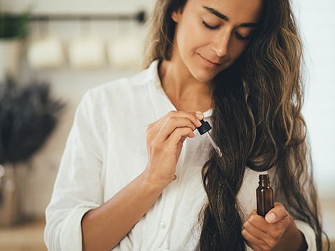Tea tree oil is a potent antimicrobial, anti-fungal and anti-inflammatory active ingredient in many topical hair products.