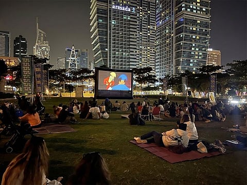 UAE residents gather here for free cinema under the stars