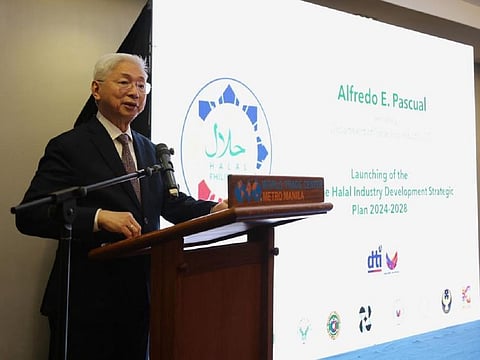 Fred Pascual, Secretary of the Philippine Department of Trade and Industry (DTI), has set ambitious targets during the launch of the four-year Philippine Halal Industry Development Strategic Plan.