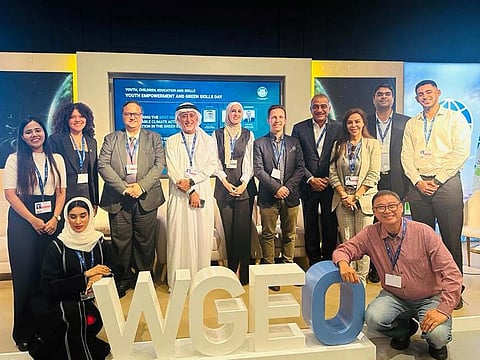 Tristar at WGEO pavilion at COP28