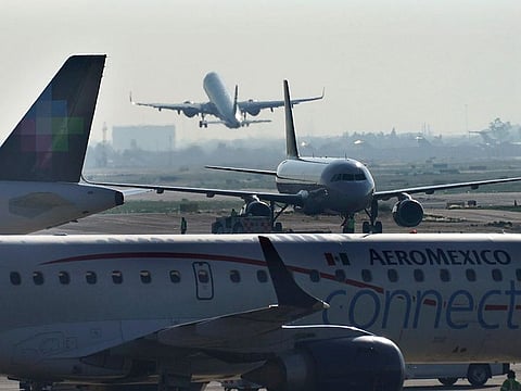 Because of a maintenance alert on the plane, the captain had to return to the gate for the required maintenance.