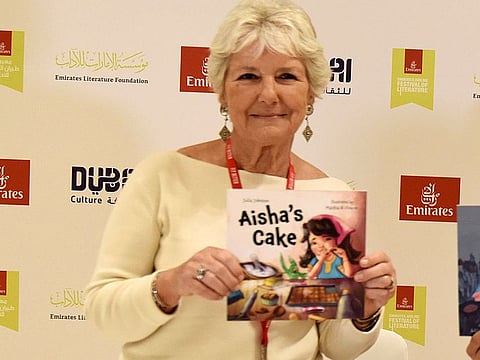 Julia Johnson, who has been living in UAE since 1975, loves writing chidren's books with focus on UAE's culture.