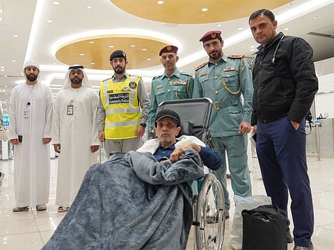 The Community Police Department in Ajman played a pivotal role in facilitating the man's heartfelt reunion with his loved ones.