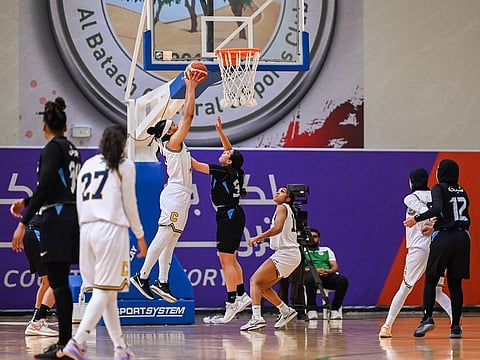 Saudi Capital club lost to Kuwait’s Al Fatat in an engrossing battle in the basketball league games at seventh Arab Women Sports Tournament.