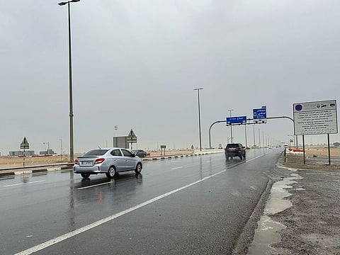 Rainfall in Abu Dhabi
