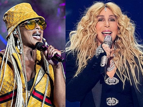 Mary J. Blige and Cher