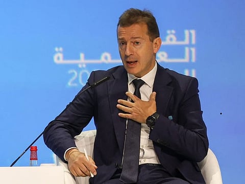 French OEM’s CEO, Guillaume Faury at the World Government Summit on Monday.