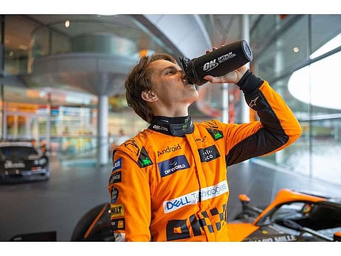 McLaren Racing partners with Optimum Nutrition.