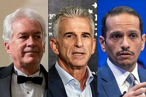 CIA Director William Burns, Israel's Mossad Director David Barnea and Qatar's Prime Minister and Foreign Minister Sheikh Mohammed bin Abdul Rahman Al Thani are meeting in Cairo for Ceasefire talks.