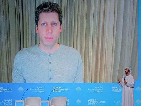 ChatGPT CEO Sam Altman participated in the World Governments Summit conversation remotely with Omar Sultan Al Olama, the Minister of State for Artificial Intelligence, Digital Economy, and Remote Work Applications. Altman had first proposed the idea for a watchdog for global AI systems last year.