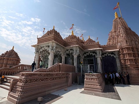 Hand-carved by more than 1,500 skilled artisans, BAPS Hindu Mandir in Abu Dhabi wins the best Cultural Project awards across the Mena region