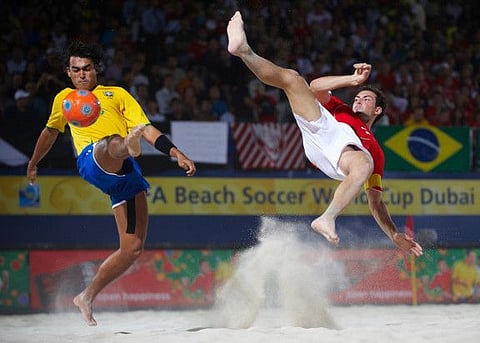 As many as 15 teams from all continents will join hosts the UAE in this Fifa Beach Soccer World Cup edition.