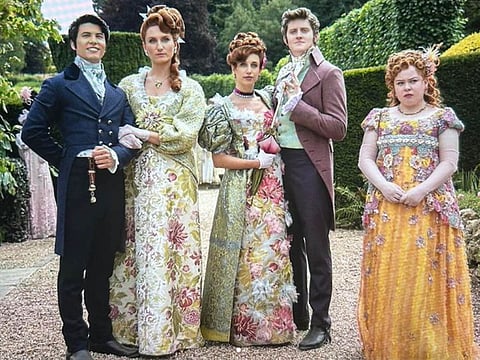 The period drama is based on the books by Julia Quinn.