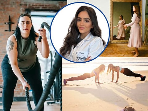 UAE-based nutritionist Lima Fazaa (inset) emphasises that weight loss entails more than altering diet and exercise; it involves shifting mindset, tackling emotional hurdles, and summoning inner resilience to overcome obstacles.