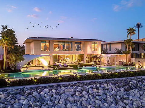 It's a 'ready' mansion and comes with a Dh495 million price tag. Bulgari and Jumeira Bay are out to set more records.