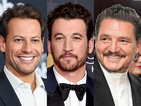 From left: Ioan Gruffudd, Miles Teller and Pedro Pascal.