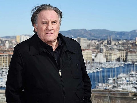 French actor Gerard Depardieu