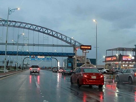 File photo. In recent months, several areas in Saudi Arabia have been lashed by heavy rains, prompting the suspension of classes and a shift to online education several times.