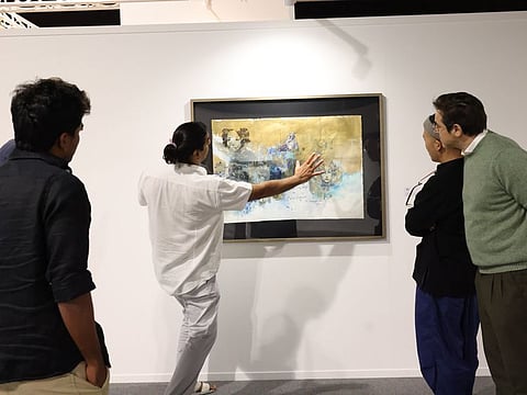 Nine artists' works on show are diverse, yet they converge on one theme - leading a sustainable lifestyle