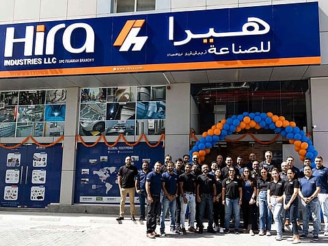 The showroom will feature Hira's comprehensive product portfolio, including Aerofoam Thermal Insulation solutions, Aeroduct Ducting Accessories, Maico Ventilation Products, Diamond Adhesive Tapes, RubTech Rubber Products, and Diamond Walraven Pipe Support Systems.