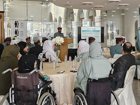 Traffic and Licensing Services Centre at the Sharjah Police on Wednesday held the second Traffic Forum for persons of determination, in partnership with the Sharjah City for Humanitarian Services (SCHS), and Al Thiqa Club, Sharjah Municipality and Sharjah Road and Transport Authority.