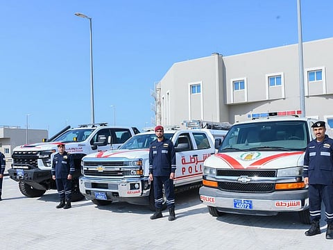 Members of the Search and Rescue team of Ras Al Khaimah Police stay vigilant to respond to any emergencies.