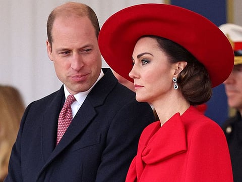 Britain's Prince William, Prince of Wales and Catherine, Princess of Wales.